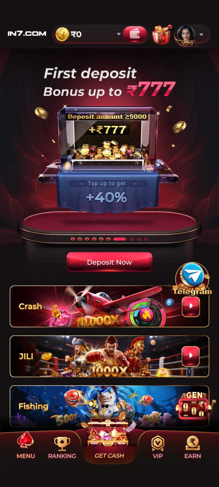 IN7 Games App